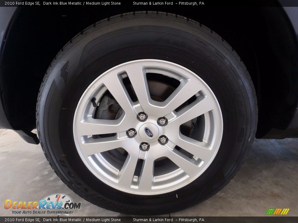 2010 Ford Edge SE Dark Ink Blue Metallic / Medium Light Stone Photo #6