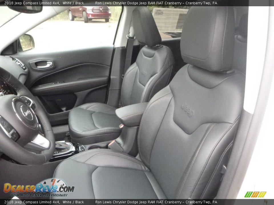 2018 Jeep Compass Limited 4x4 White / Black Photo #16