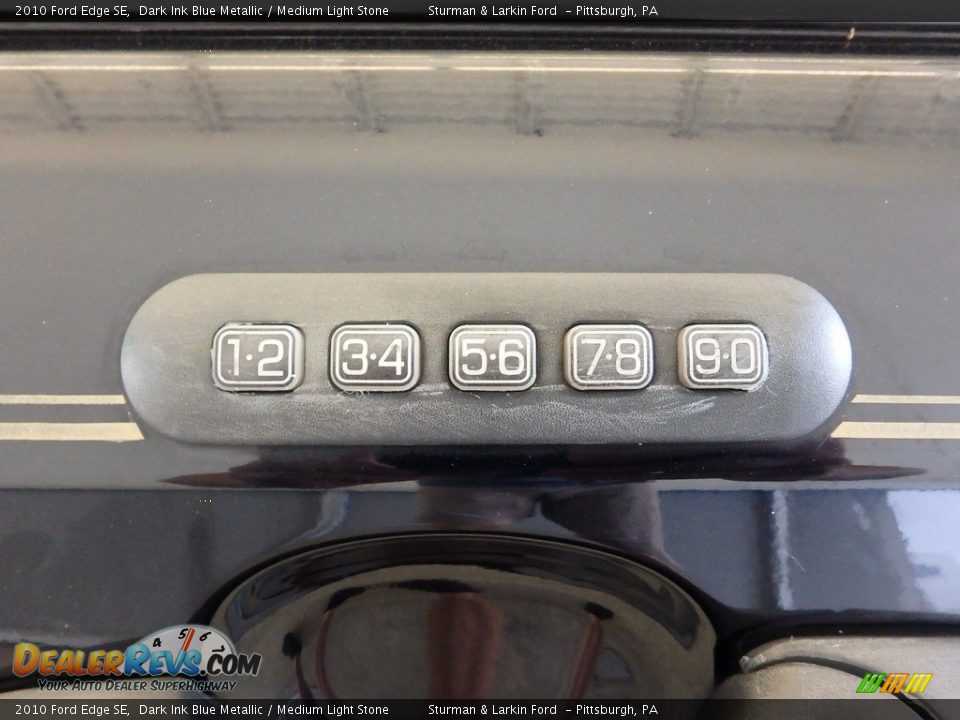 2010 Ford Edge SE Dark Ink Blue Metallic / Medium Light Stone Photo #7