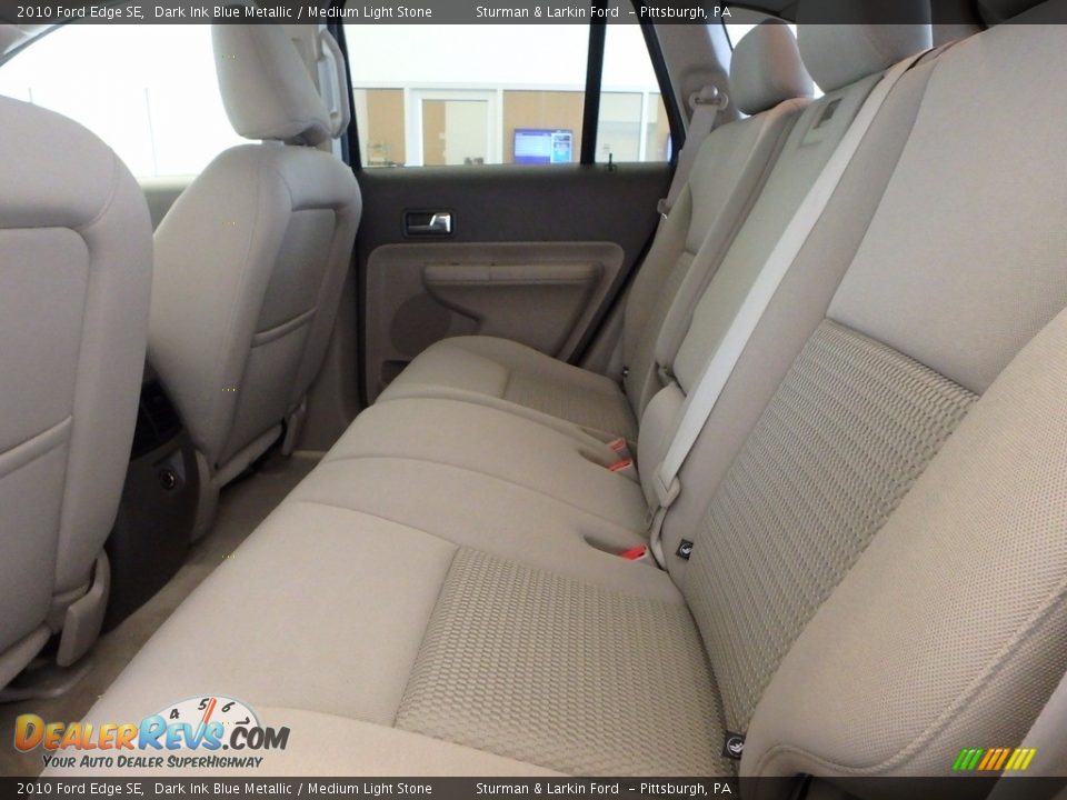 2010 Ford Edge SE Dark Ink Blue Metallic / Medium Light Stone Photo #9