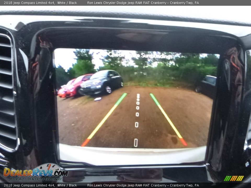 2018 Jeep Compass Limited 4x4 White / Black Photo #19