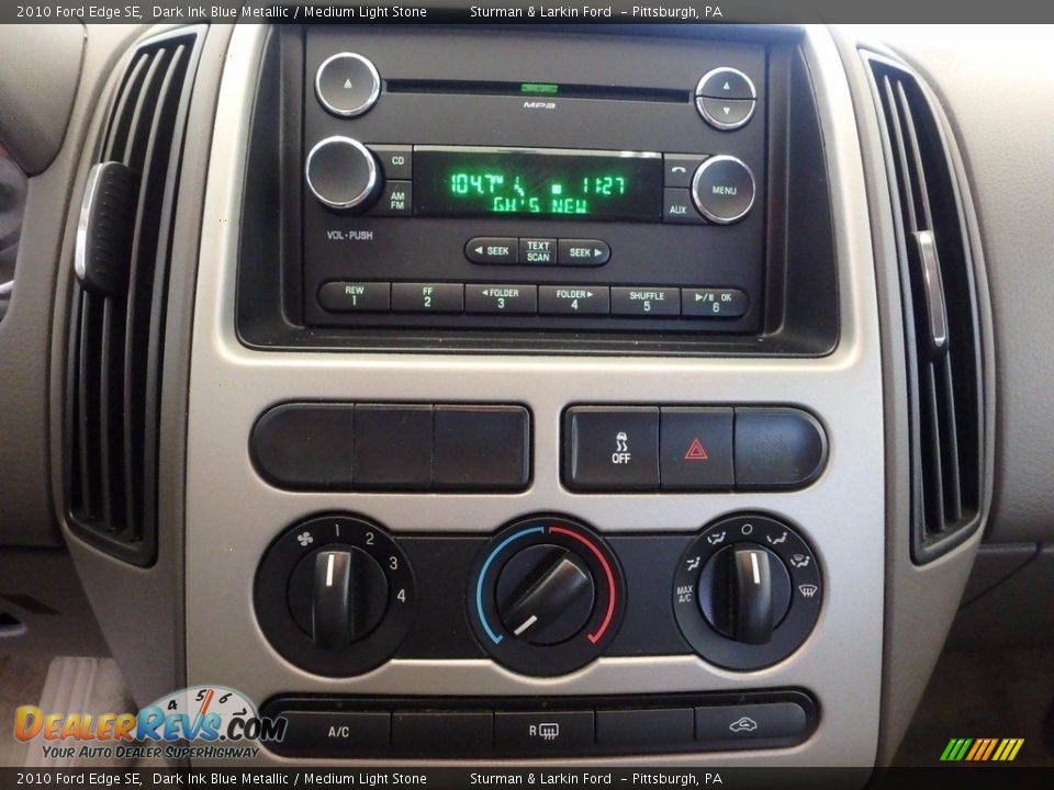 2010 Ford Edge SE Dark Ink Blue Metallic / Medium Light Stone Photo #14