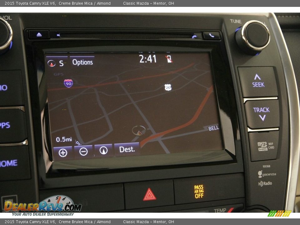Navigation of 2015 Toyota Camry XLE V6 Photo #15