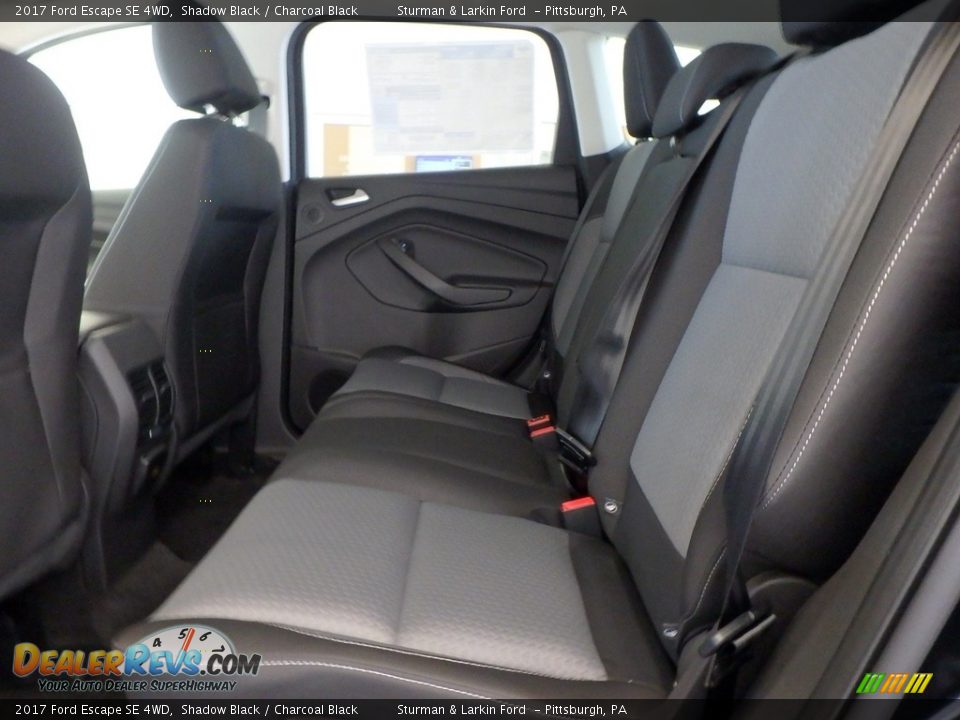 2017 Ford Escape SE 4WD Shadow Black / Charcoal Black Photo #7