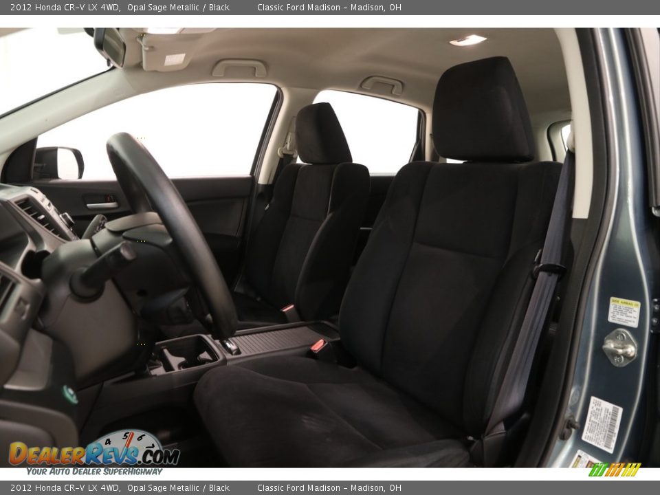 2012 Honda CR-V LX 4WD Opal Sage Metallic / Black Photo #5