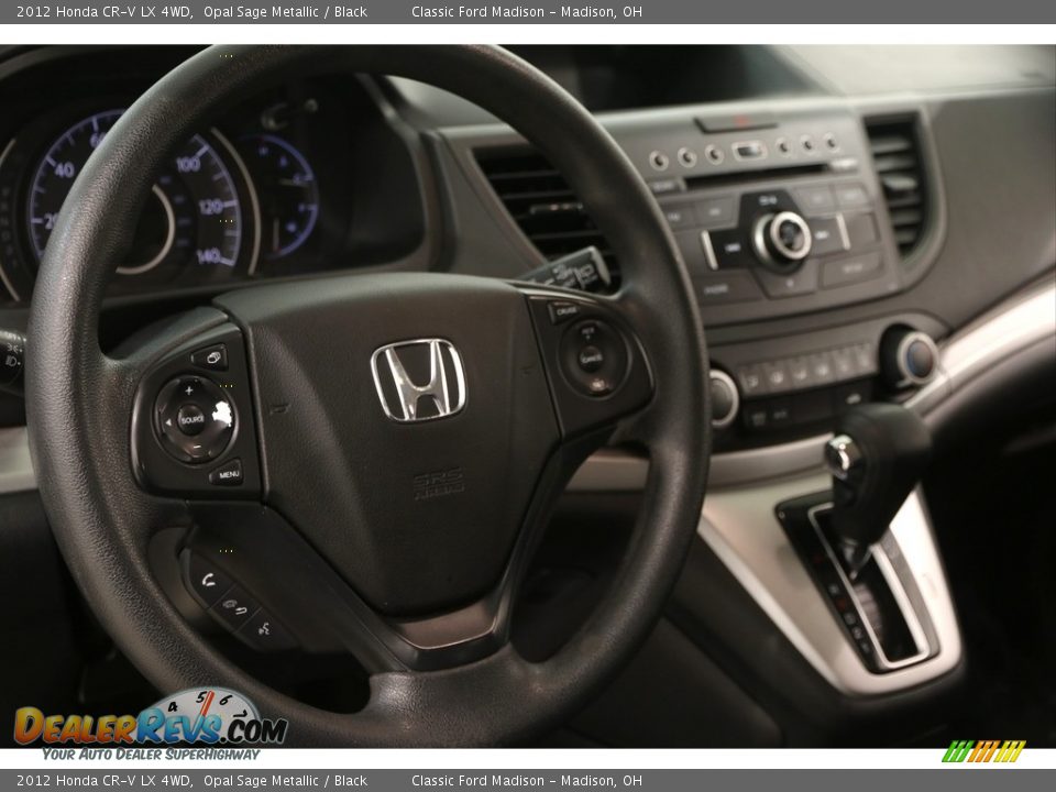 2012 Honda CR-V LX 4WD Opal Sage Metallic / Black Photo #6