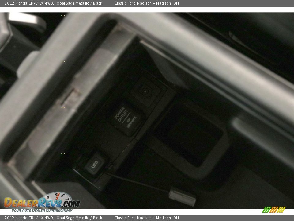 2012 Honda CR-V LX 4WD Opal Sage Metallic / Black Photo #13