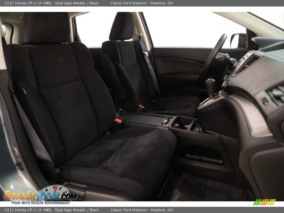2012 Honda CR-V LX 4WD Opal Sage Metallic / Black Photo #14