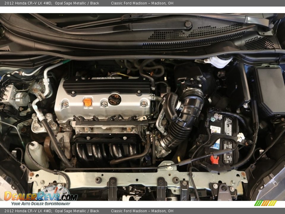 2012 Honda CR-V LX 4WD Opal Sage Metallic / Black Photo #18