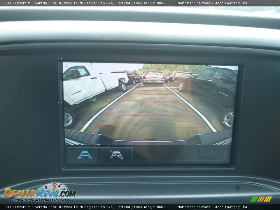 2018 Chevrolet Silverado 2500HD Work Truck Regular Cab 4x4 Red Hot / Dark Ash/Jet Black Photo #18