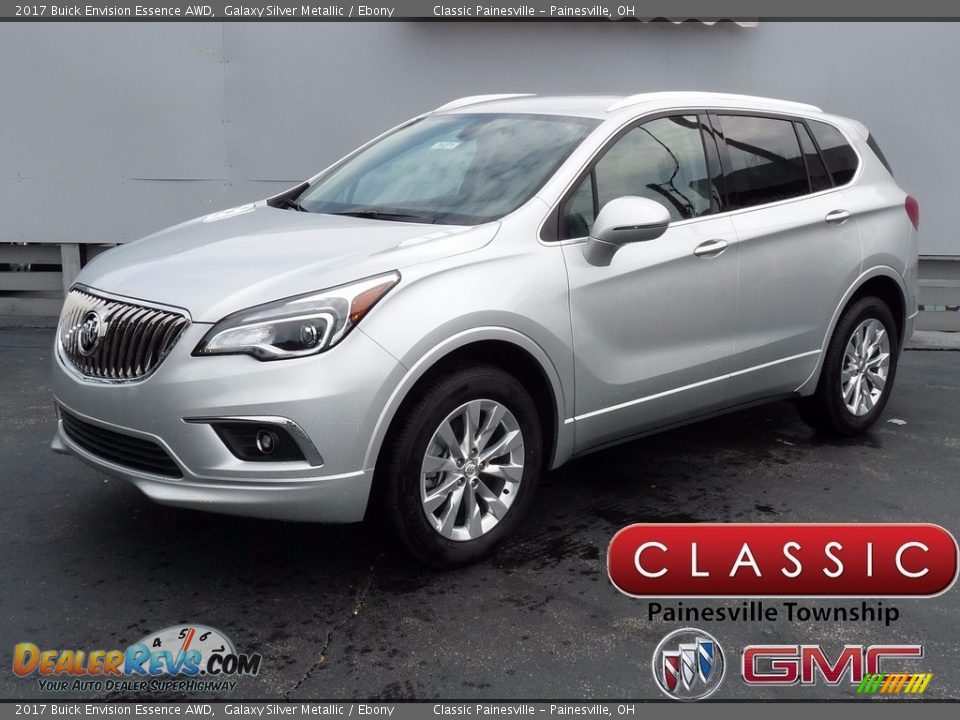 2017 Buick Envision Essence AWD Galaxy Silver Metallic / Ebony Photo #1