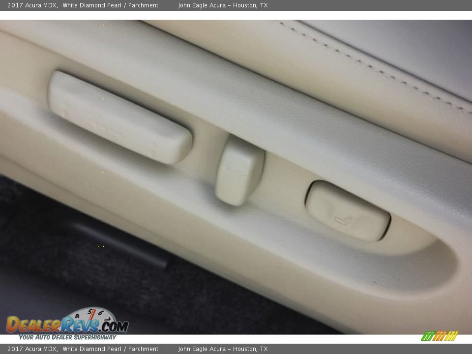 2017 Acura MDX White Diamond Pearl / Parchment Photo #18