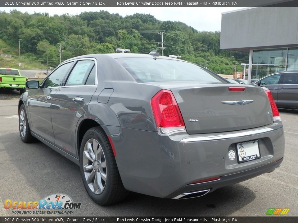 2018 Chrysler 300 Limited AWD Ceramic Grey / Black Photo #3