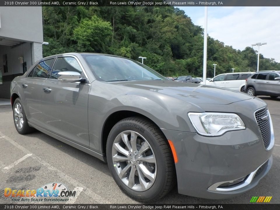2018 Chrysler 300 Limited AWD Ceramic Grey / Black Photo #7