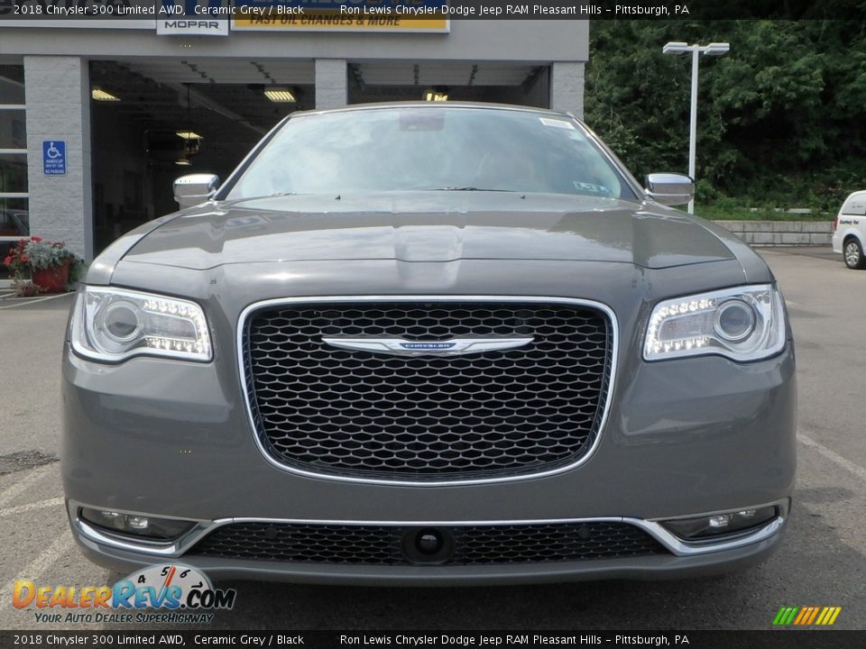 2018 Chrysler 300 Limited AWD Ceramic Grey / Black Photo #8