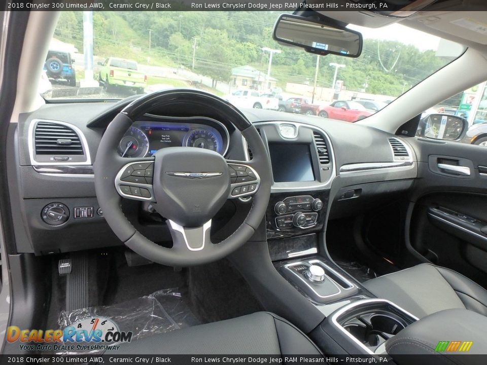 2018 Chrysler 300 Limited AWD Ceramic Grey / Black Photo #13