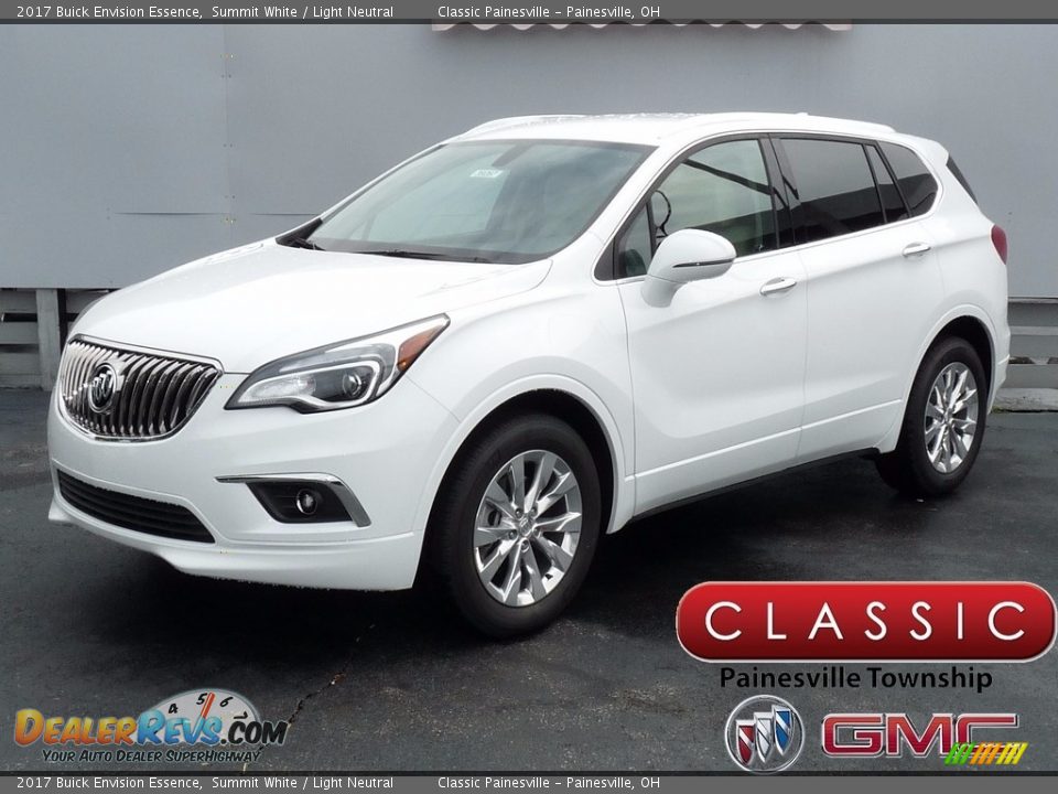 2017 Buick Envision Essence Summit White / Light Neutral Photo #1