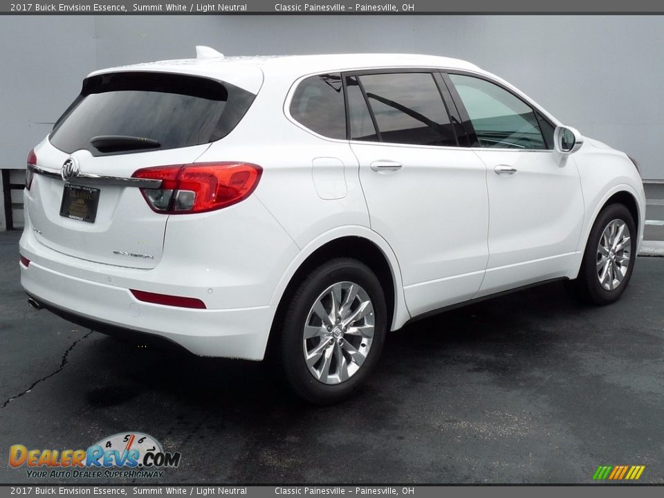 2017 Buick Envision Essence Summit White / Light Neutral Photo #2