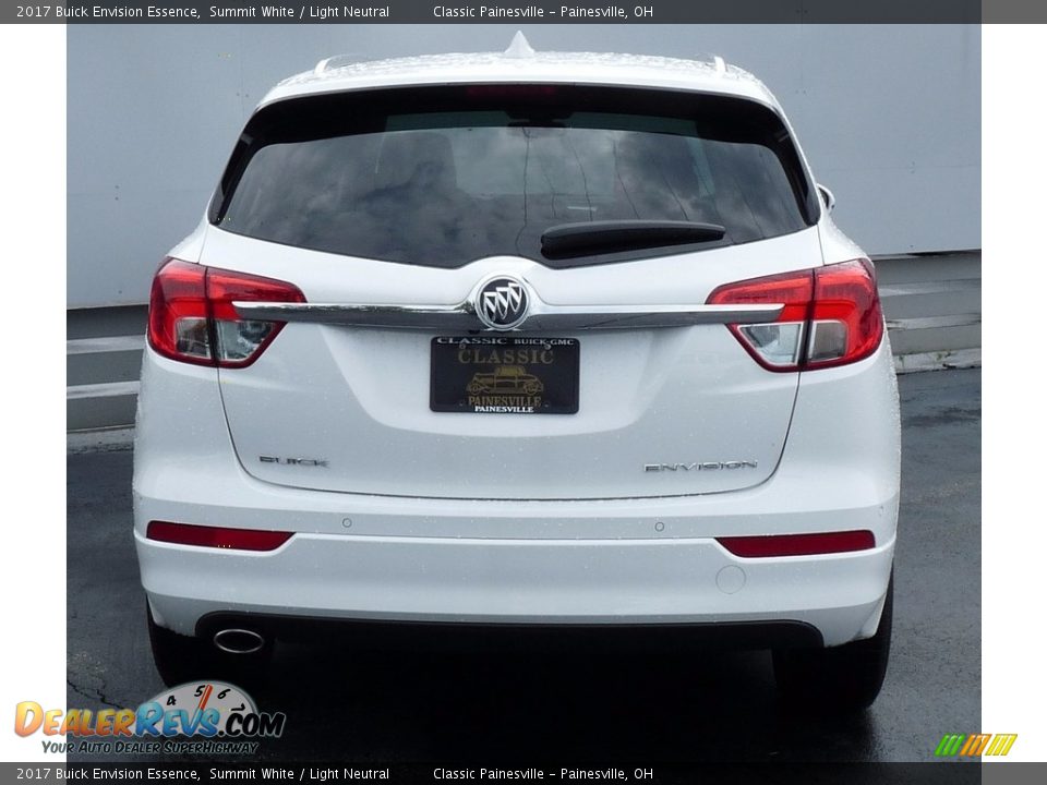 2017 Buick Envision Essence Summit White / Light Neutral Photo #3