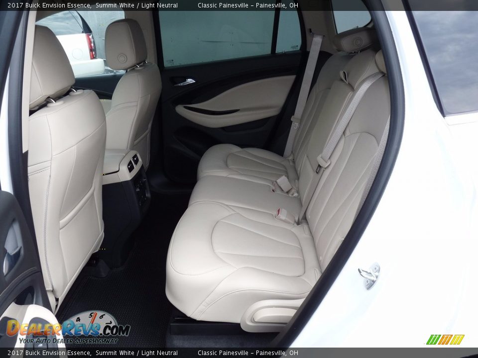 2017 Buick Envision Essence Summit White / Light Neutral Photo #7