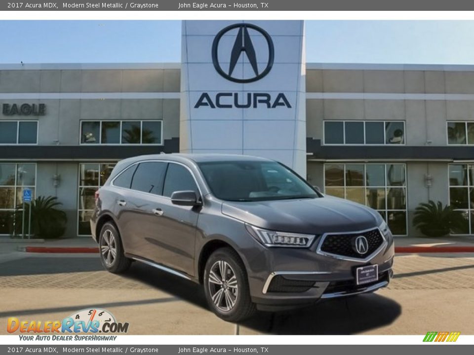 2017 Acura MDX Modern Steel Metallic / Graystone Photo #1