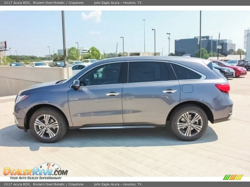 2017 Acura MDX Modern Steel Metallic / Graystone Photo #4