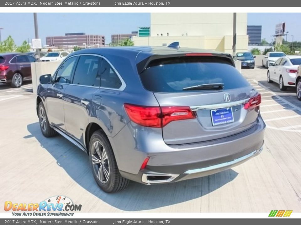 2017 Acura MDX Modern Steel Metallic / Graystone Photo #5