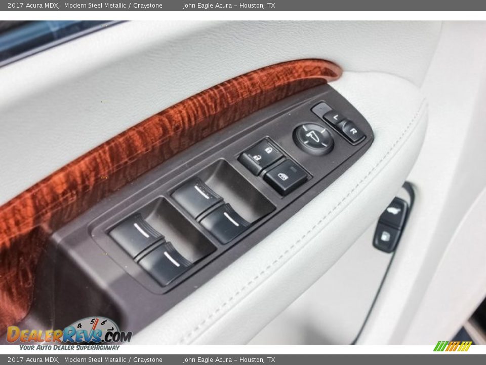 2017 Acura MDX Modern Steel Metallic / Graystone Photo #16