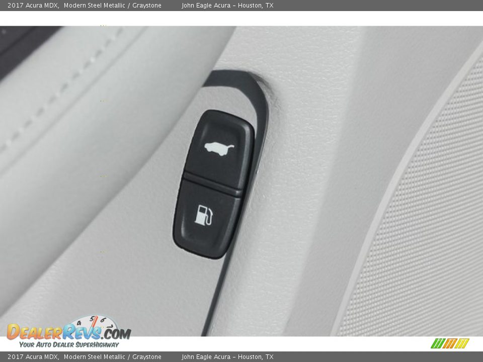 2017 Acura MDX Modern Steel Metallic / Graystone Photo #17