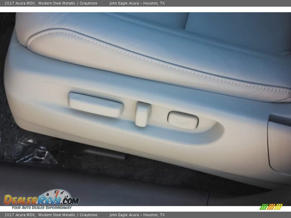 2017 Acura MDX Modern Steel Metallic / Graystone Photo #18