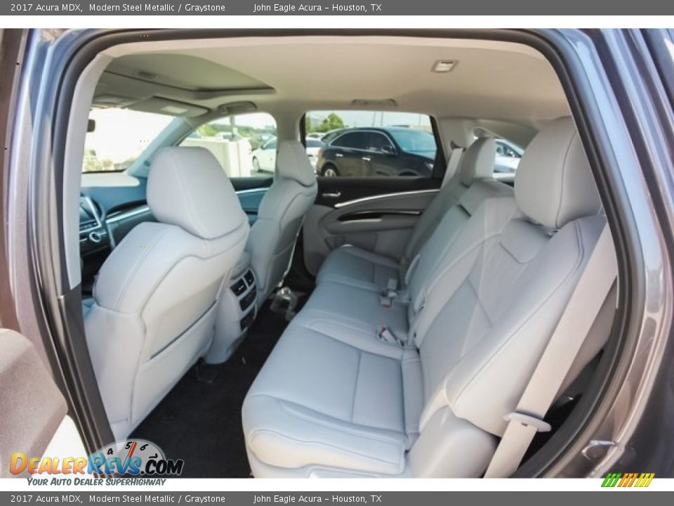 2017 Acura MDX Modern Steel Metallic / Graystone Photo #22