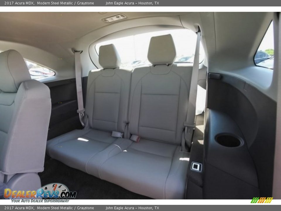 2017 Acura MDX Modern Steel Metallic / Graystone Photo #23