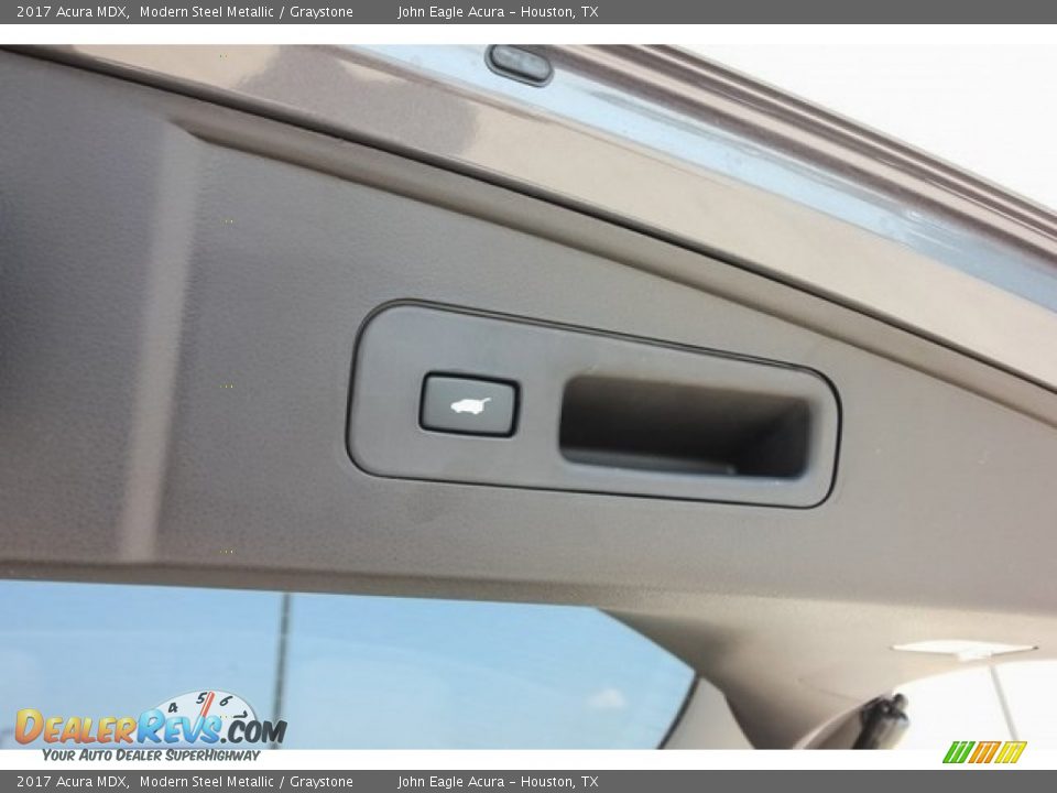 2017 Acura MDX Modern Steel Metallic / Graystone Photo #25