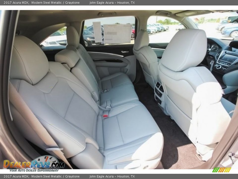 2017 Acura MDX Modern Steel Metallic / Graystone Photo #27