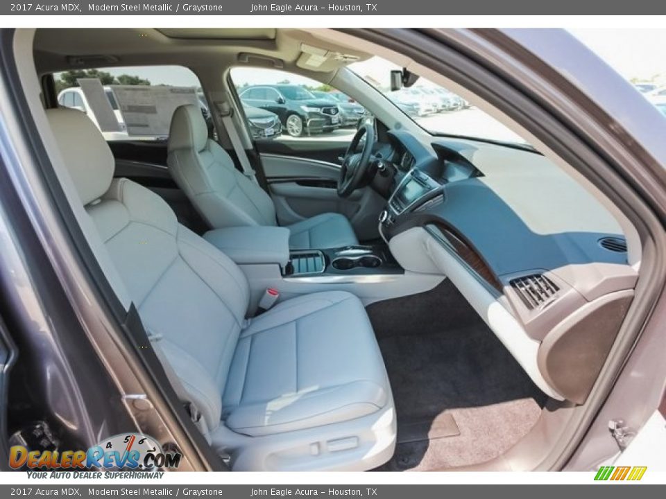 2017 Acura MDX Modern Steel Metallic / Graystone Photo #29