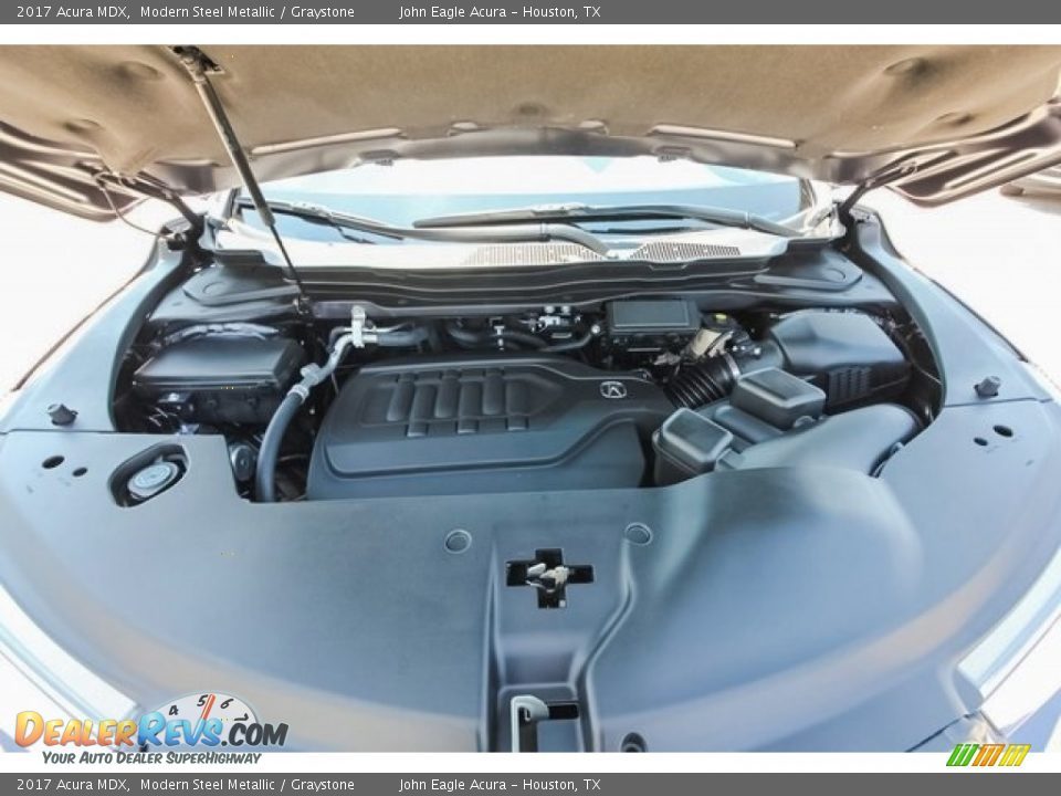 2017 Acura MDX Modern Steel Metallic / Graystone Photo #30