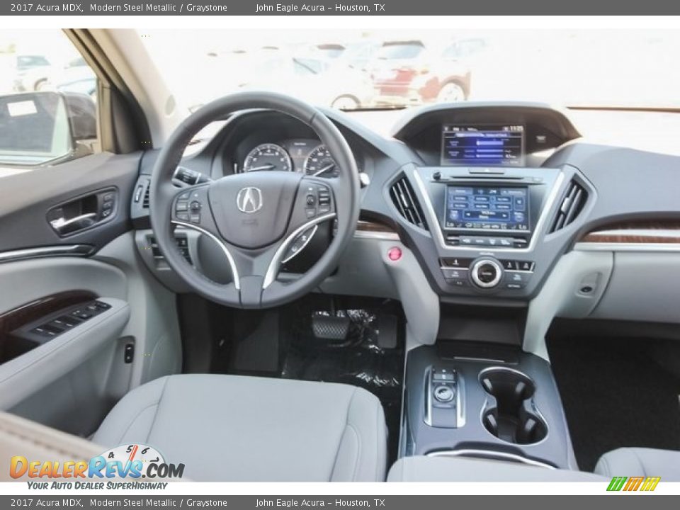 2017 Acura MDX Modern Steel Metallic / Graystone Photo #31