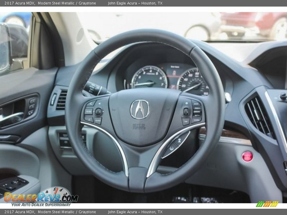 2017 Acura MDX Modern Steel Metallic / Graystone Photo #32