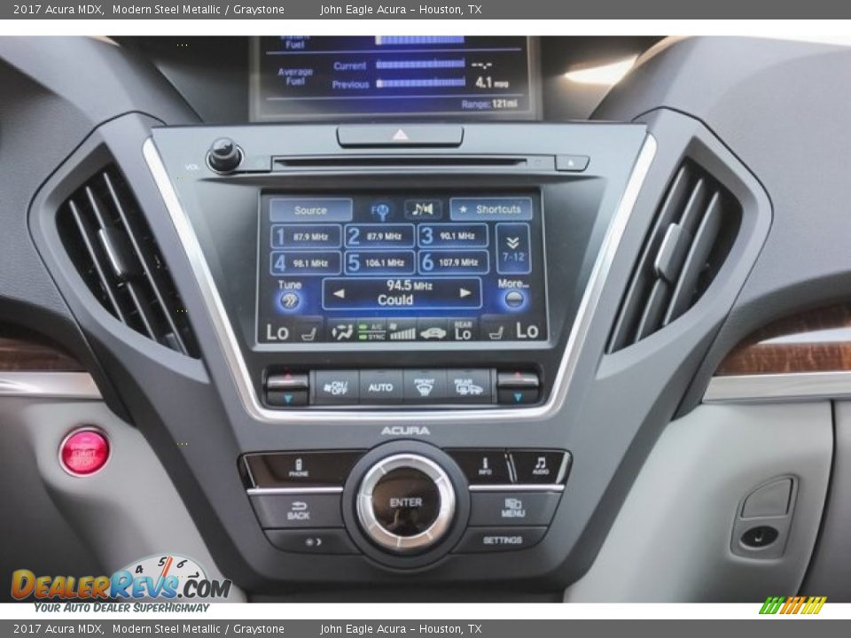 2017 Acura MDX Modern Steel Metallic / Graystone Photo #33