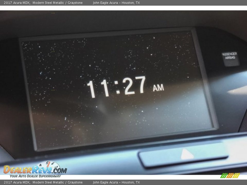 2017 Acura MDX Modern Steel Metallic / Graystone Photo #36
