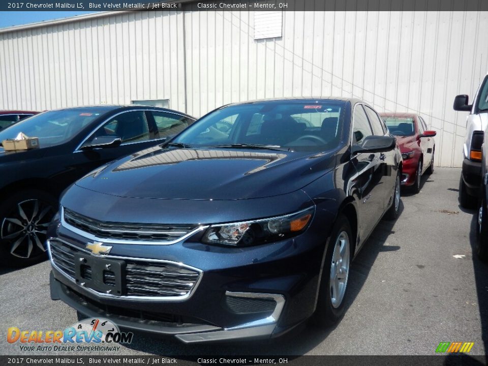 2017 Chevrolet Malibu LS Blue Velvet Metallic / Jet Black Photo #1