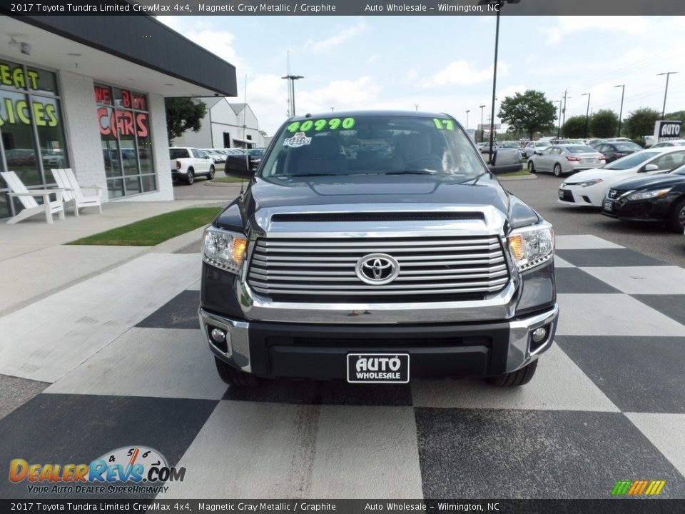 2017 Toyota Tundra Limited CrewMax 4x4 Magnetic Gray Metallic / Graphite Photo #2