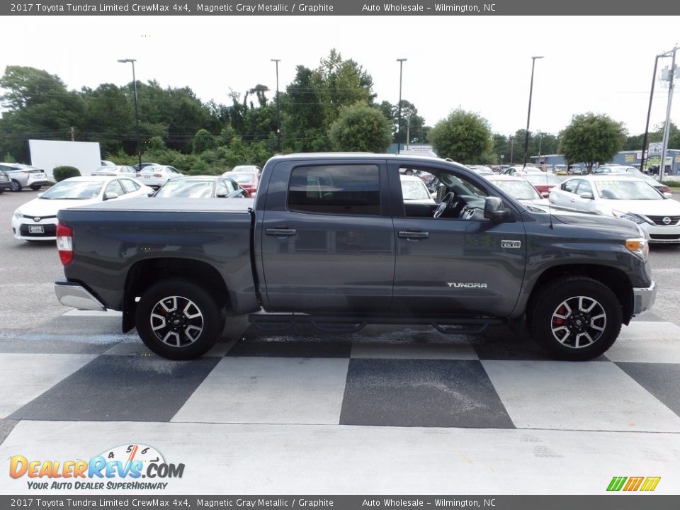 2017 Toyota Tundra Limited CrewMax 4x4 Magnetic Gray Metallic / Graphite Photo #3