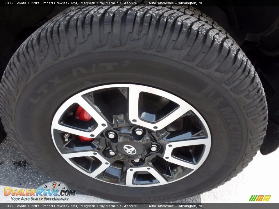2017 Toyota Tundra Limited CrewMax 4x4 Magnetic Gray Metallic / Graphite Photo #7