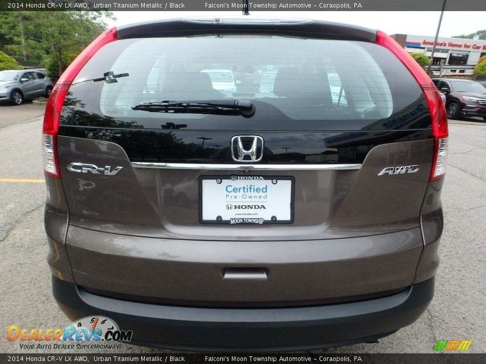 2014 Honda CR-V LX AWD Urban Titanium Metallic / Black Photo #4