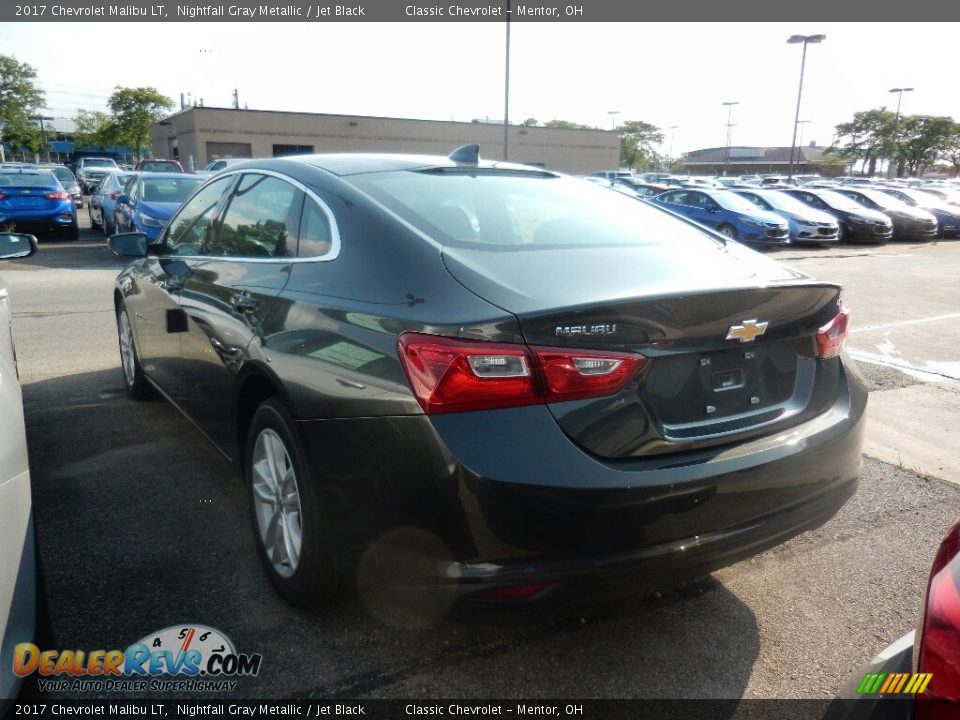 2017 Chevrolet Malibu LT Nightfall Gray Metallic / Jet Black Photo #6