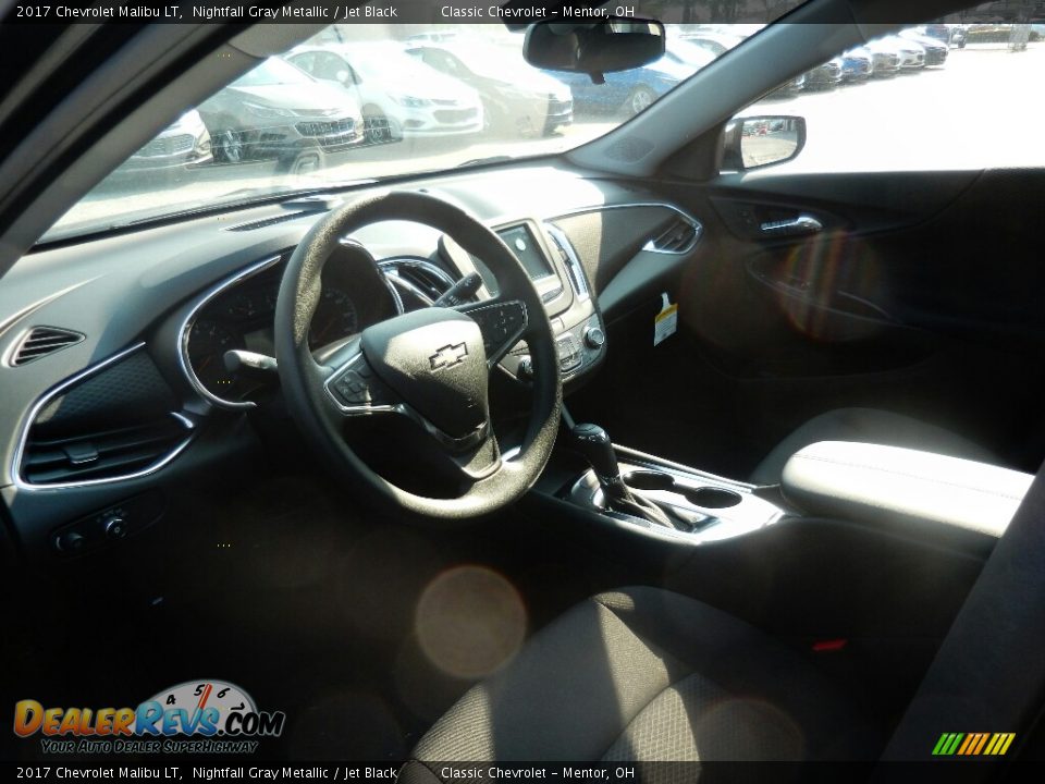 2017 Chevrolet Malibu LT Nightfall Gray Metallic / Jet Black Photo #7