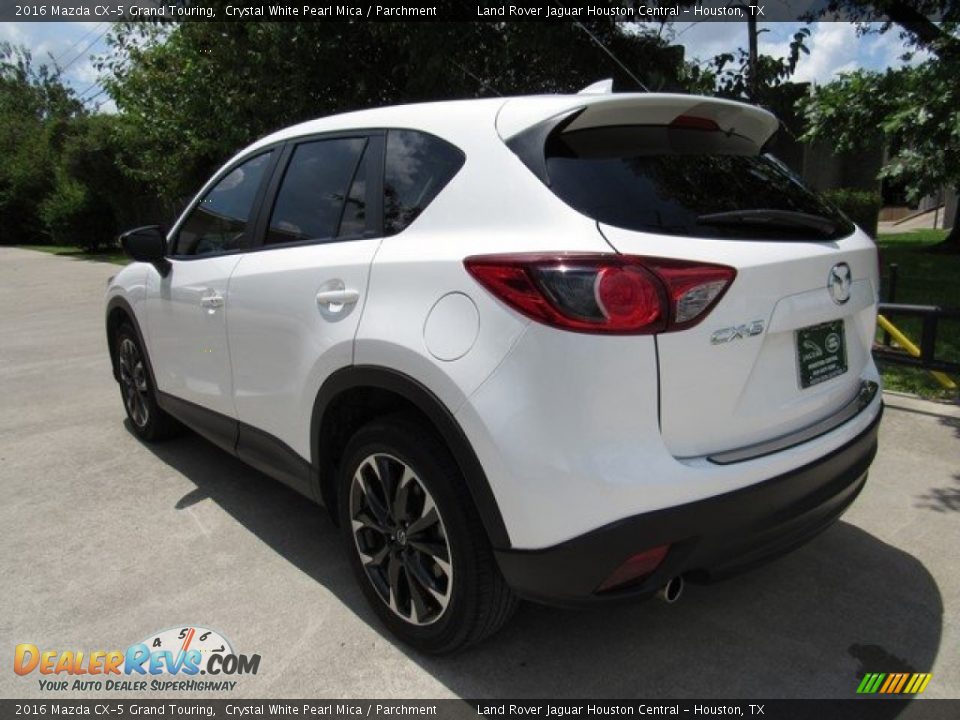 2016 Mazda CX-5 Grand Touring Crystal White Pearl Mica / Parchment Photo #12