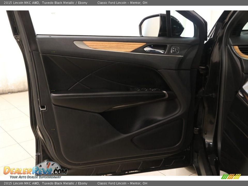 2015 Lincoln MKC AWD Tuxedo Black Metallic / Ebony Photo #5