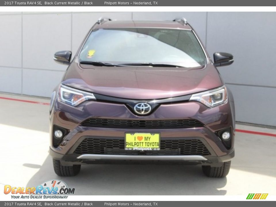 2017 Toyota RAV4 SE Black Current Metallic / Black Photo #2